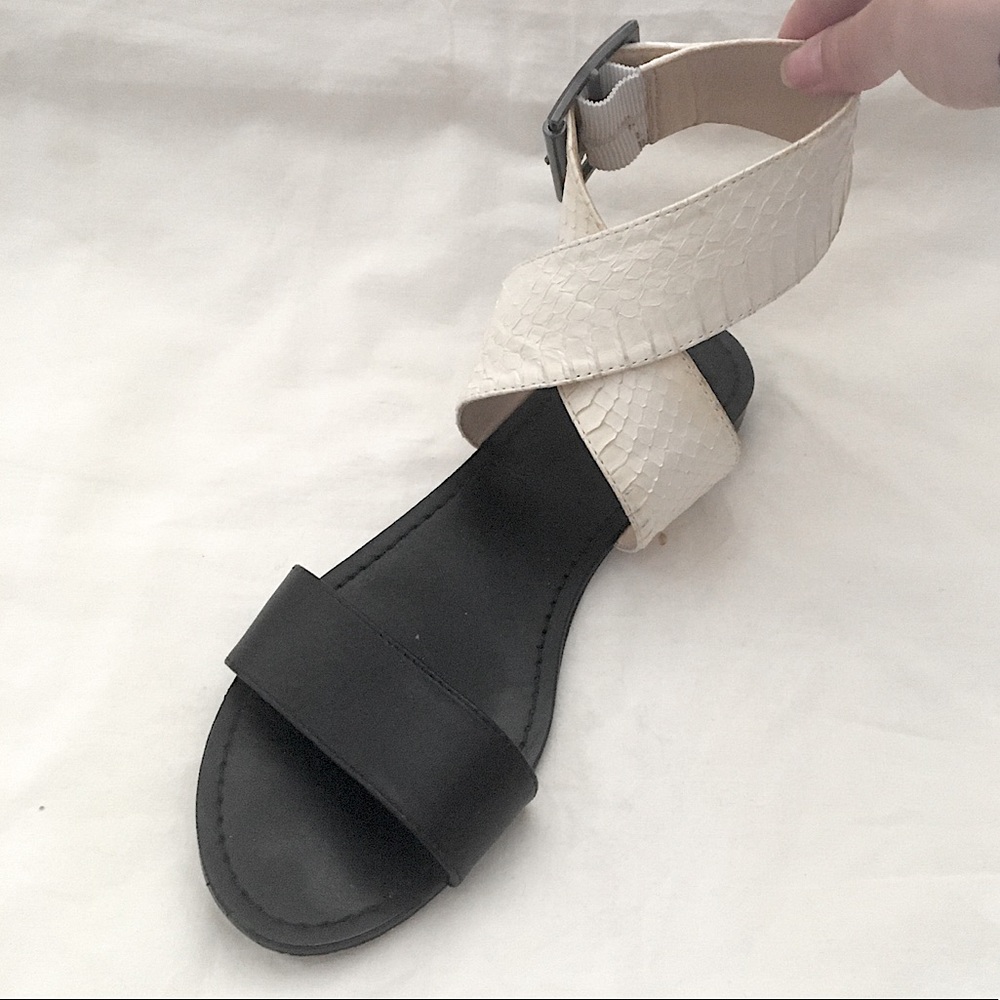 Vince Camuto Faux Snakeskin Sandals